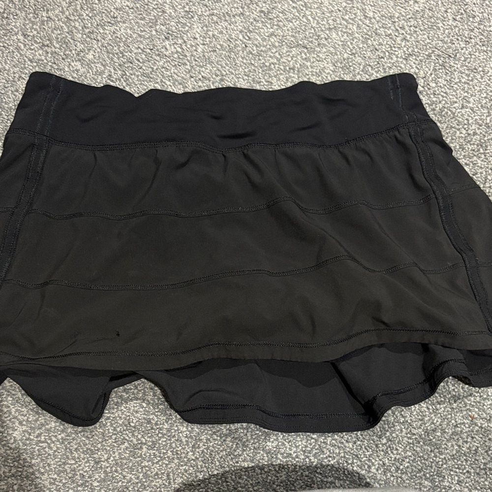 lululemon athletica Women's Black Athletic Skirt